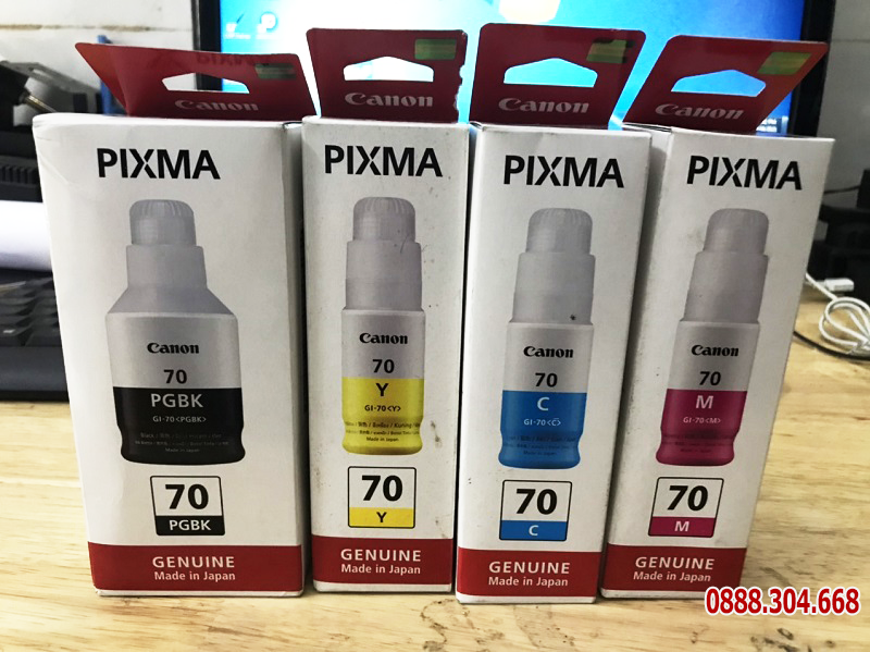 Mực in Canon PIXMA G5070, G6070, G7070