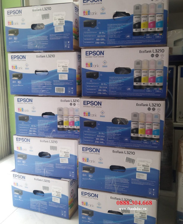 Máy in phun màu đa chức năng Epson L3210