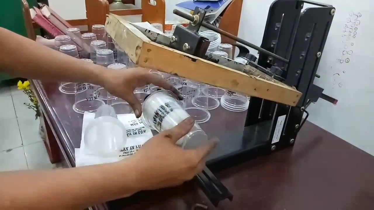 Máy in ly nhựa - Các công ty cung cấp máy in ly chính hãng